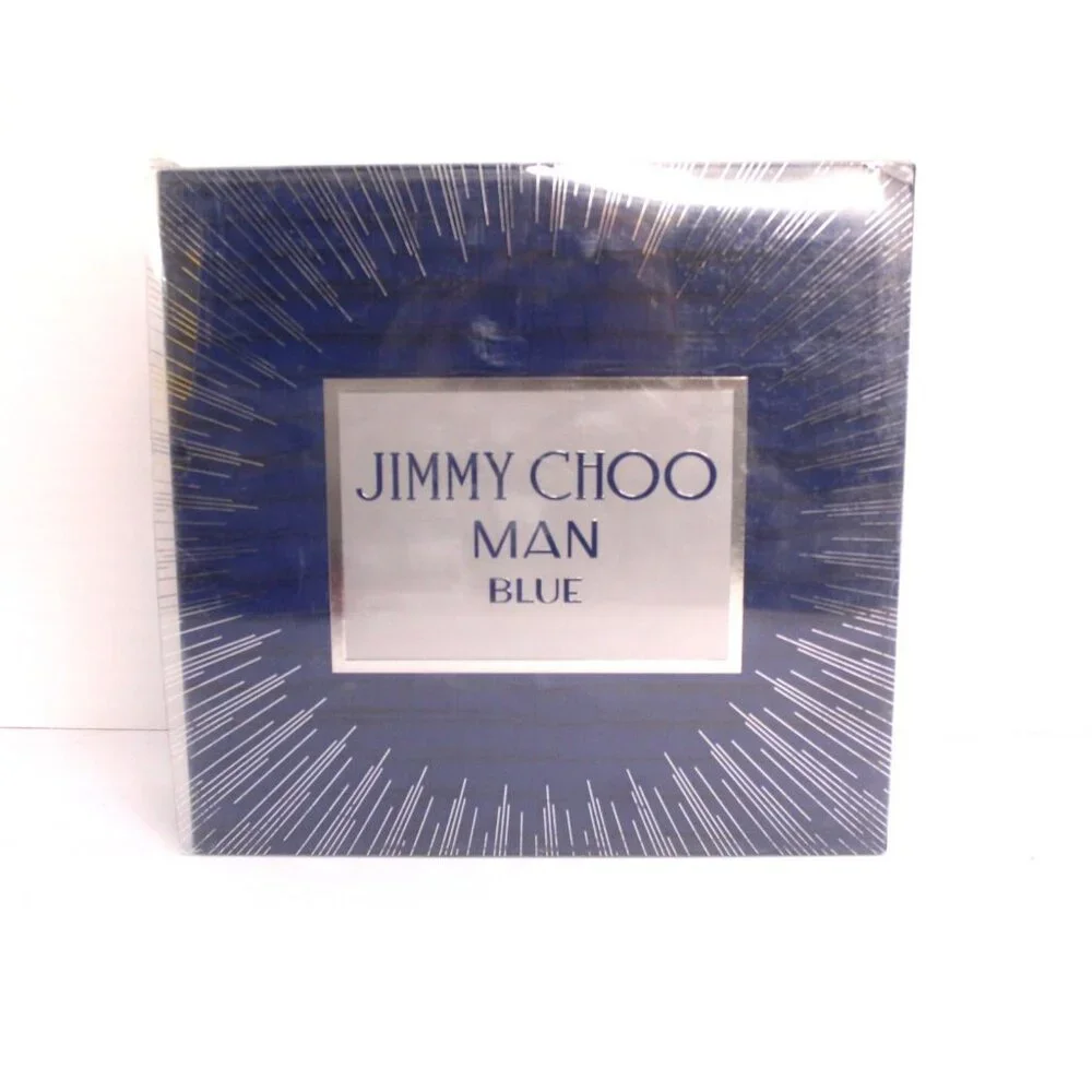Jimmy Choo Man Blue Interparfum 4 Piece Set Spray x 2, After Shave, Gel Unopened